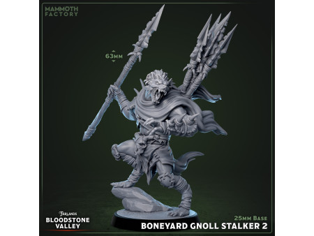 Pack de x5 acechadores gnoll - Miniaturas con peana de 25mm