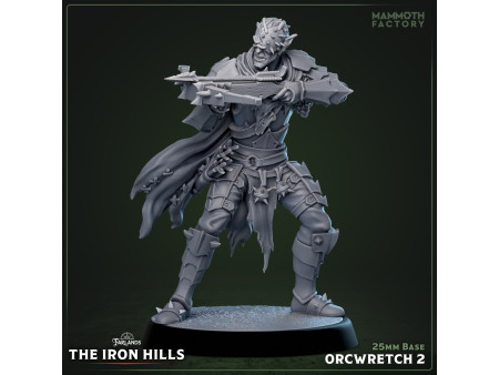 Pack de x3 orcos Orcwretch - Miniaturas con peana de 25mm