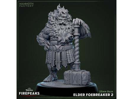 Pack de x2 ancianos Foebreaker - Miniaturas con peana de 25mm