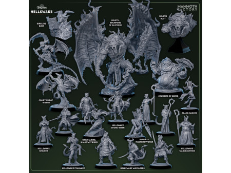 Colección completa Farlands: Hellswake - Set completo de miniaturas