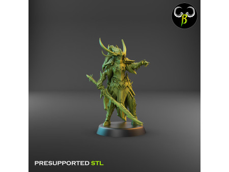 Pack de x4 Señores del Veneno del Culto de los Ocho - Miniaturas con peana de 25mm
