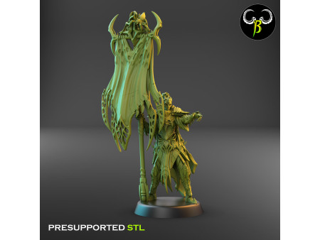 Pack de x4 Señores del Veneno del Culto de los Ocho - Miniaturas con peana de 25mm
