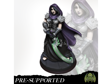 Beatrix the Reaper - Miniatura con peana de 25mm