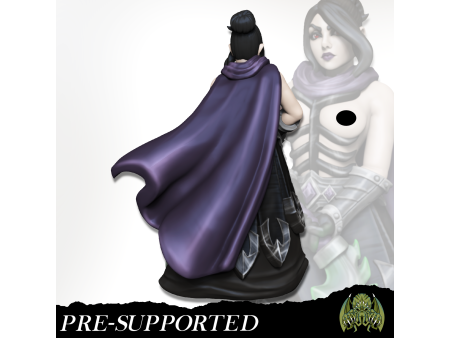 Beatrix the Reaper - Miniatura con peana de 25mm