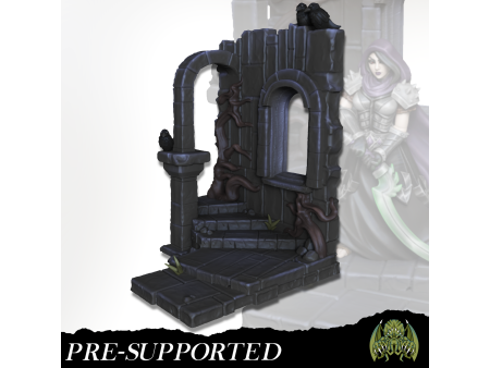 Beatrix the Reaper - Miniatura con peana de 25mm
