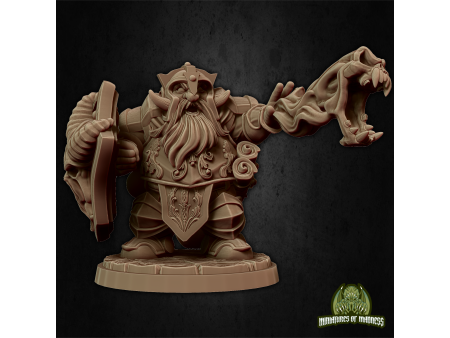 Ordain el Demente - Miniatura con peana de 25mm