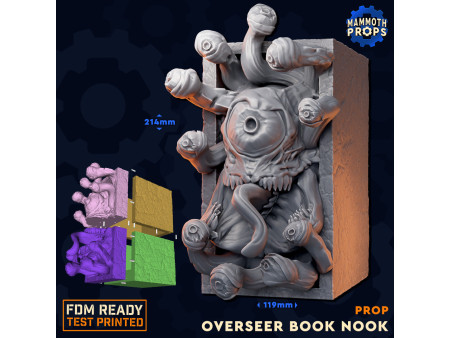 Booknook de contemplador - Decoración de fantasía para estanterías