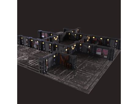 Escenario interior de Nave Espacial - Closed Environments - Escenario compatible con Killer Team y Action Boarding