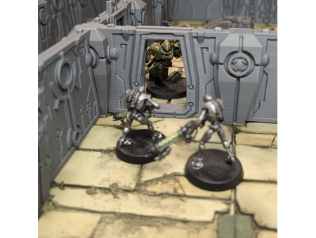 Escenario interior de Mundo Cripta - Closed Environments - Escenario compatible con Killer Team y Action Boarding