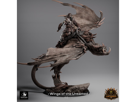 The Untamed Clan: pack de x5 jinetes de wyvernos - Miniaturas con peana de 60mm