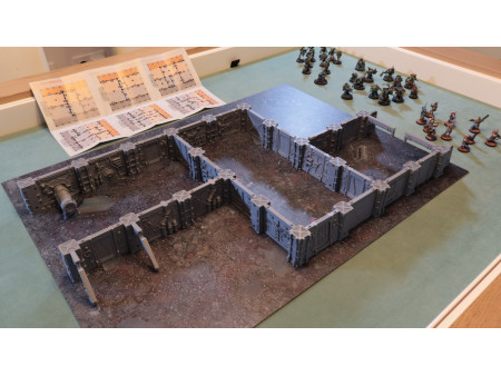 Escenario interior de Nave Espacial - Closed Environments - Escenario compatible con Killer Team y Action Boarding