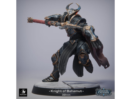 Silver Crusade: pack de x15 caballeros de Bahamut  - Miniaturas con peana de 32mm