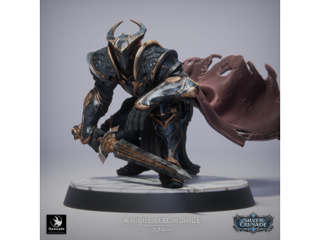 Silver Crusade: pack de x15 caballeros de Bahamut  - Miniaturas con peana de 32mm
