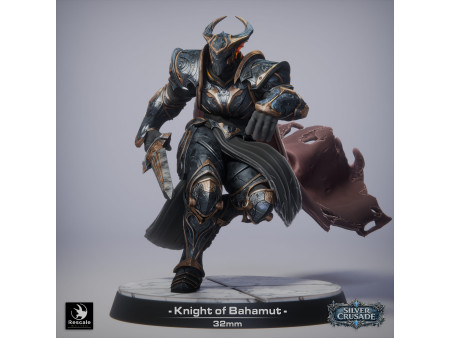 Silver Crusade: pack de x15 caballeros de Bahamut  - Miniaturas con peana de 32mm