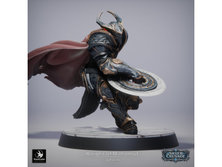 Silver Crusade: pack de x15 caballeros de Bahamut  - Miniaturas con peana de 32mm