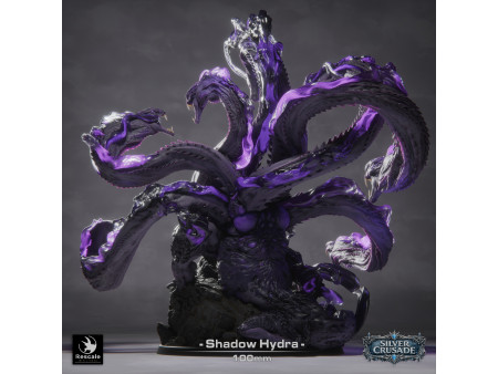 Silver Crusade: Hidra Sombría  - Miniatura monstruosa con peana de 100mm