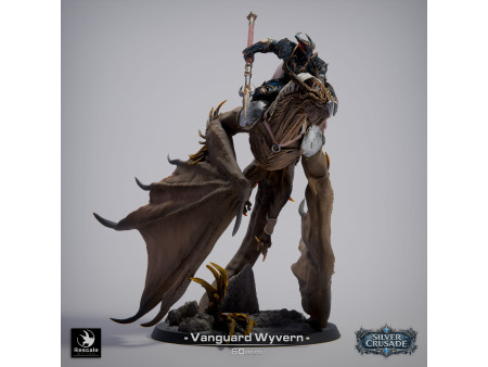 Silver Crusade: pack de x6 vanguardias  - Miniaturas voladoras con peana de 60mm