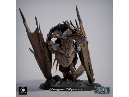 Silver Crusade: pack de x6 vanguardias  - Miniaturas voladoras con peana de 60mm