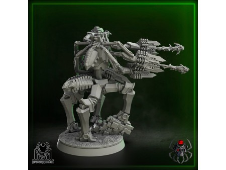 Aniquilador pesado Skorpekh de los Metal Born - Miniaturas sobre peana de 50mm