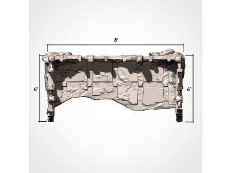 Pack de x12 piezas de ruinas infestadas de ciudad - Conjunto de estructuras para escenografía