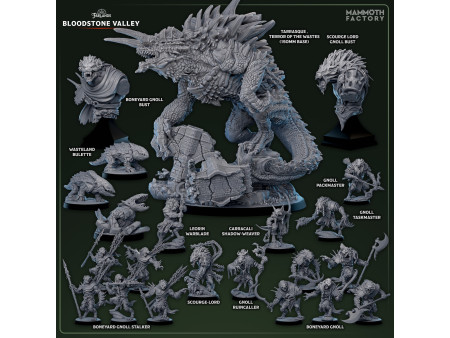 Colección completa Farlands: BloodStone Valley - Set completo de miniaturas